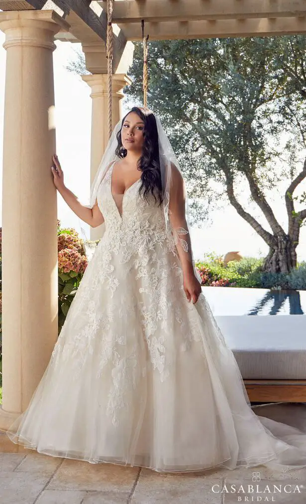 Casablanca Bridal Plus Size Wedding Dresses Spring 2020 - 2440 Ann