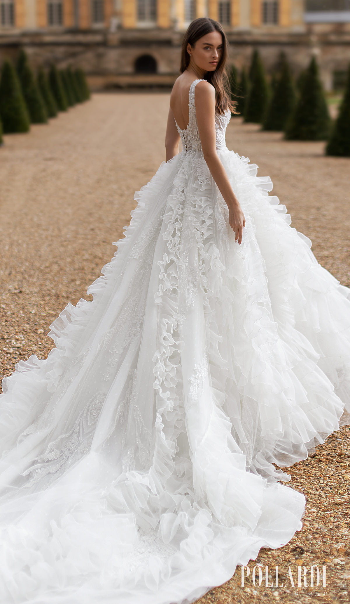 Pollardi Wedding Dresses 2021 Royalty Bridal Collection - 3207_2 Endearment