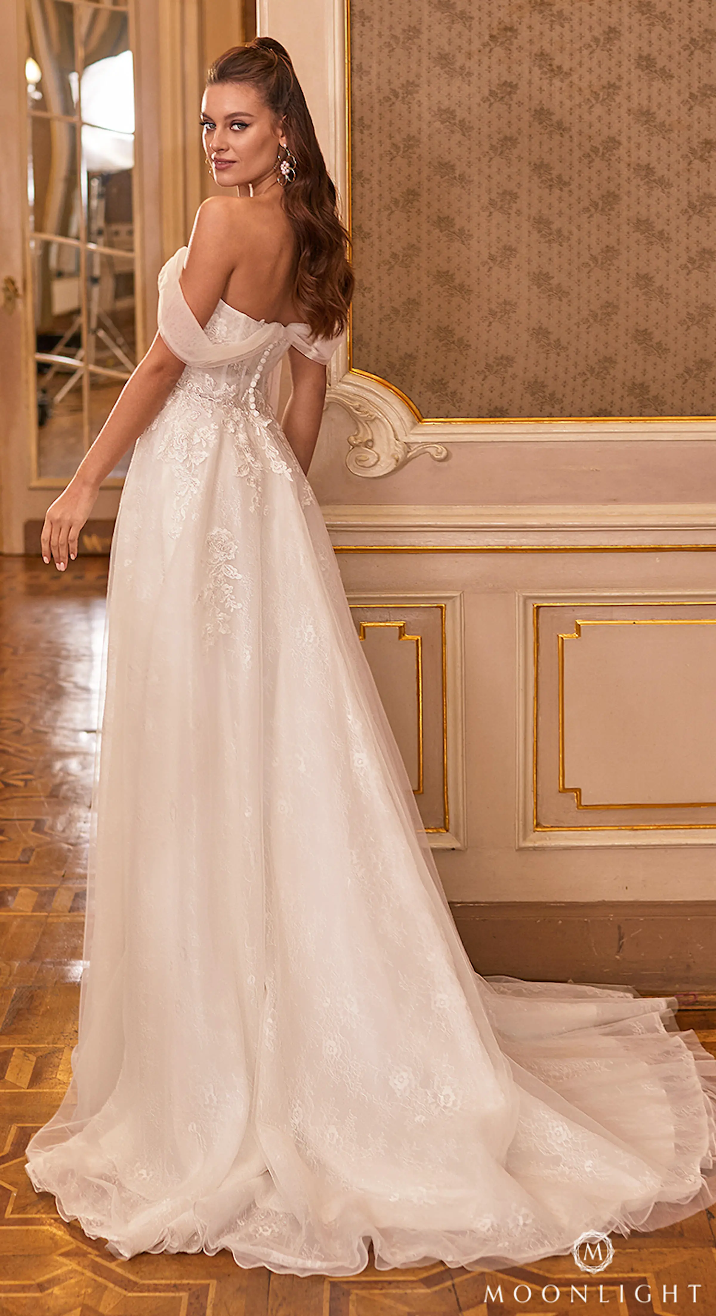 Gilded X Moonlight Collection Fall 2021 Wedding Dresses - J6821