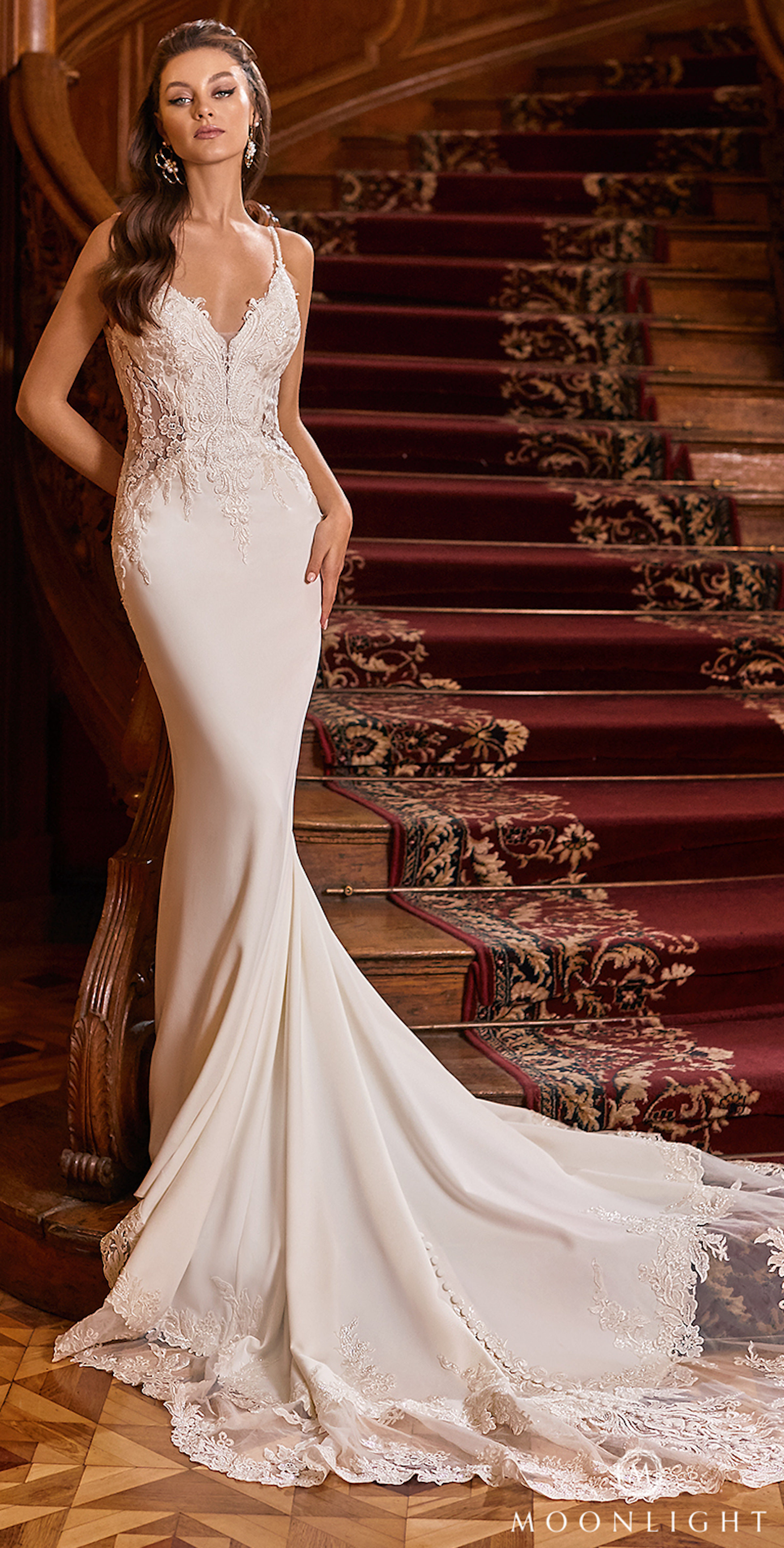 Gilded X Moonlight Collection Fall 2021 Wedding Dresses - J6826