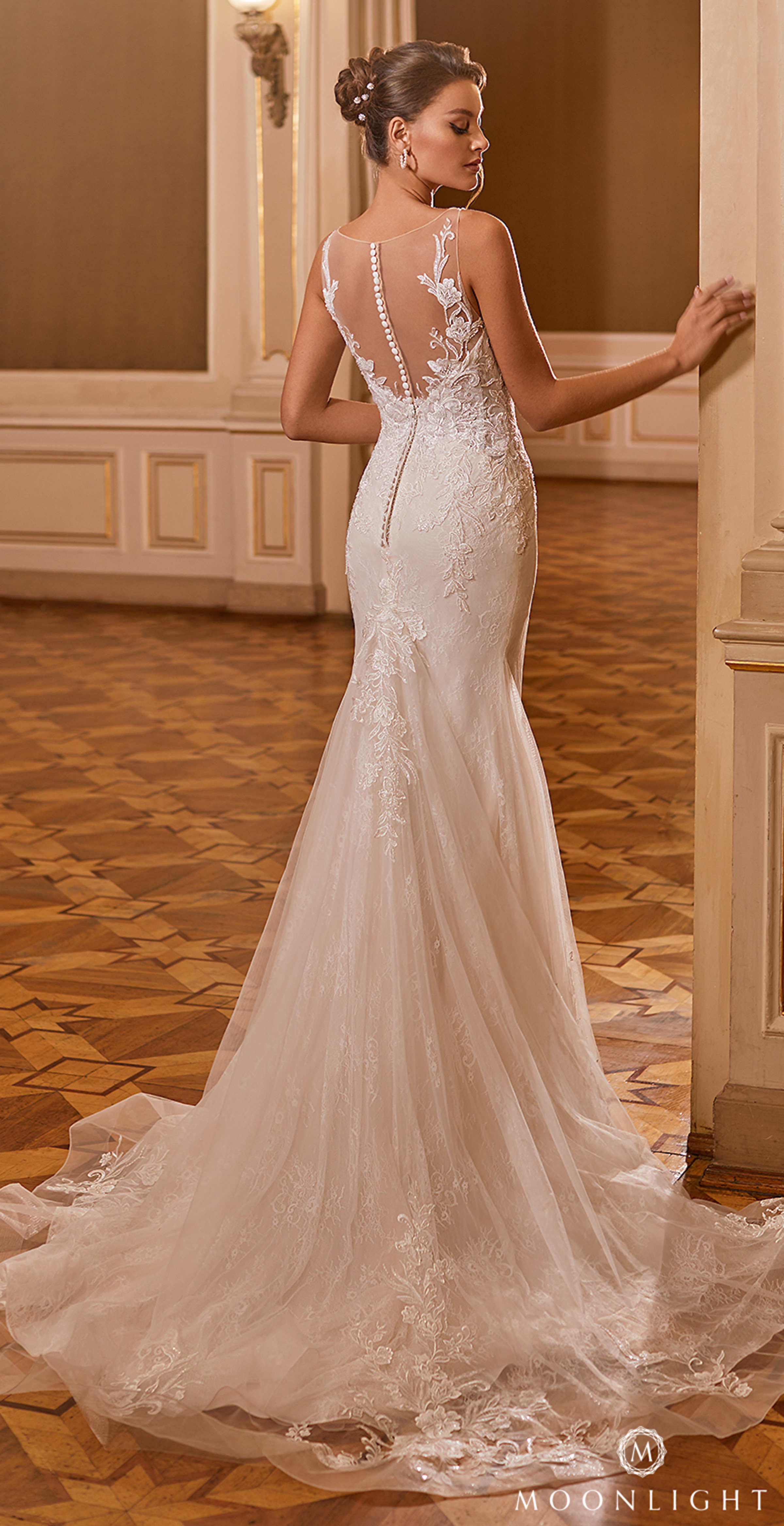 Gilded X Moonlight Collection Fall 2021 Wedding Dresses - J6829