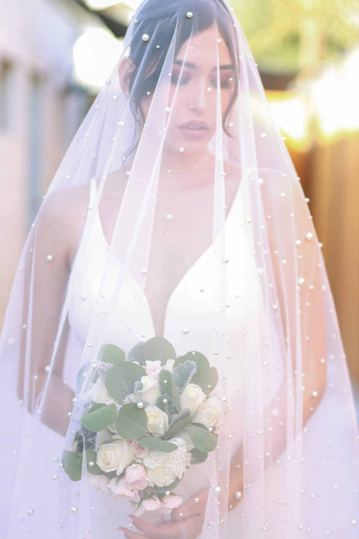 Wedding veil - Photography: Tiffany Hudson Films