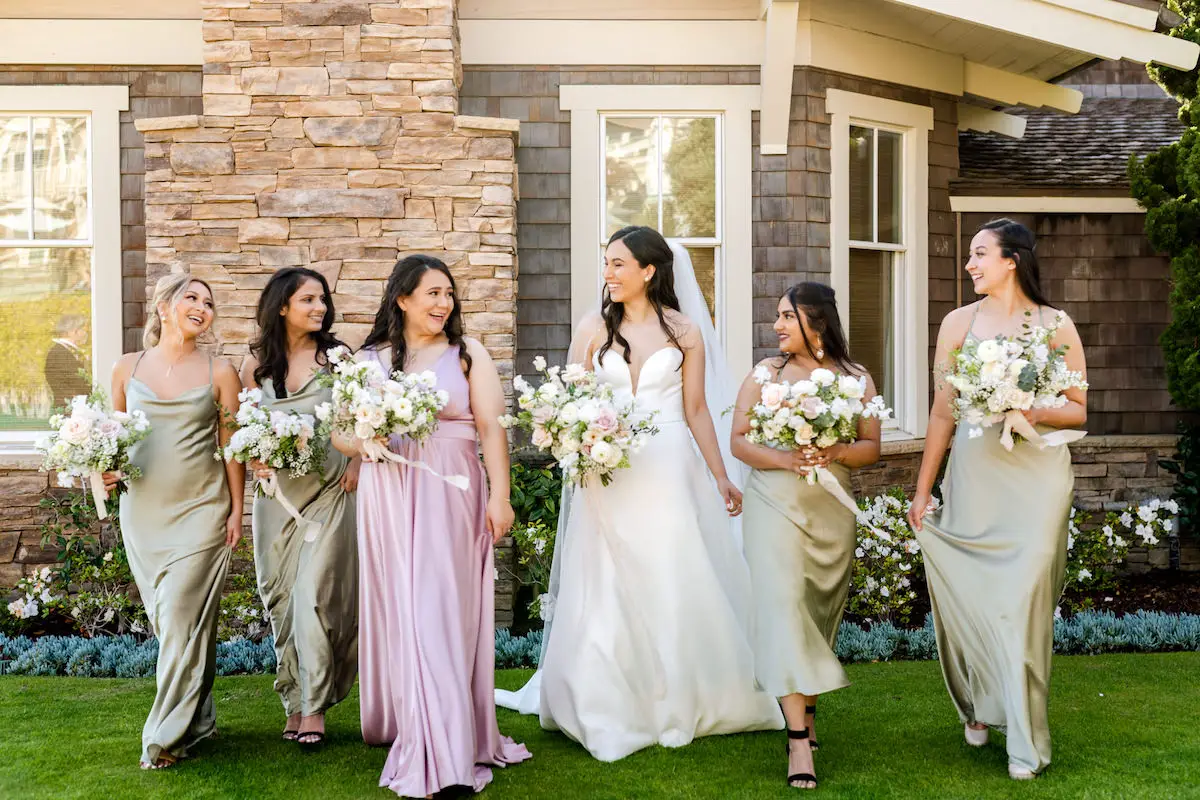 Pastel bridesmaid dresses - Holly Sigafoos Photo