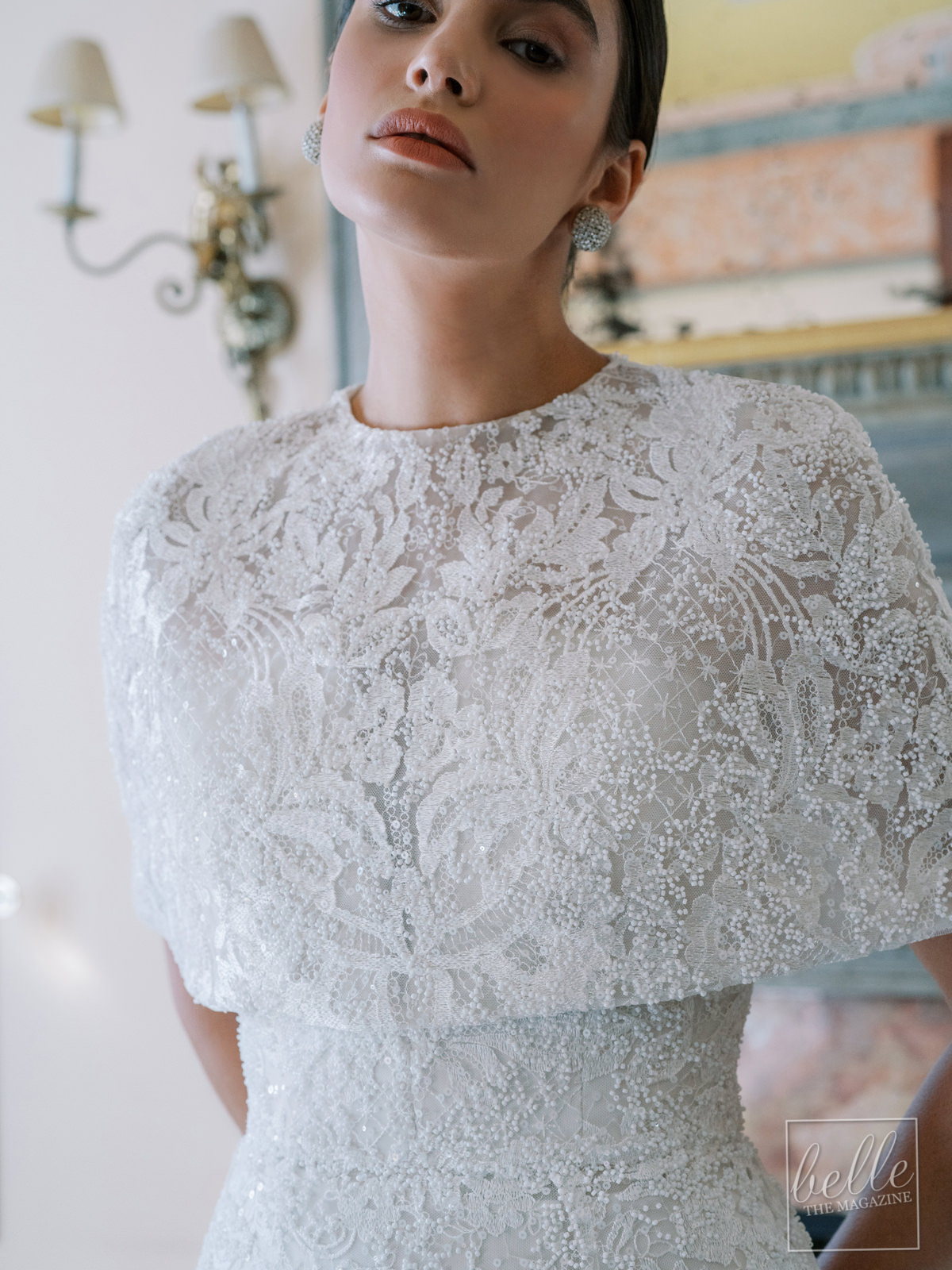 Wedding dress trends 2021 - Capes- Anne Barge