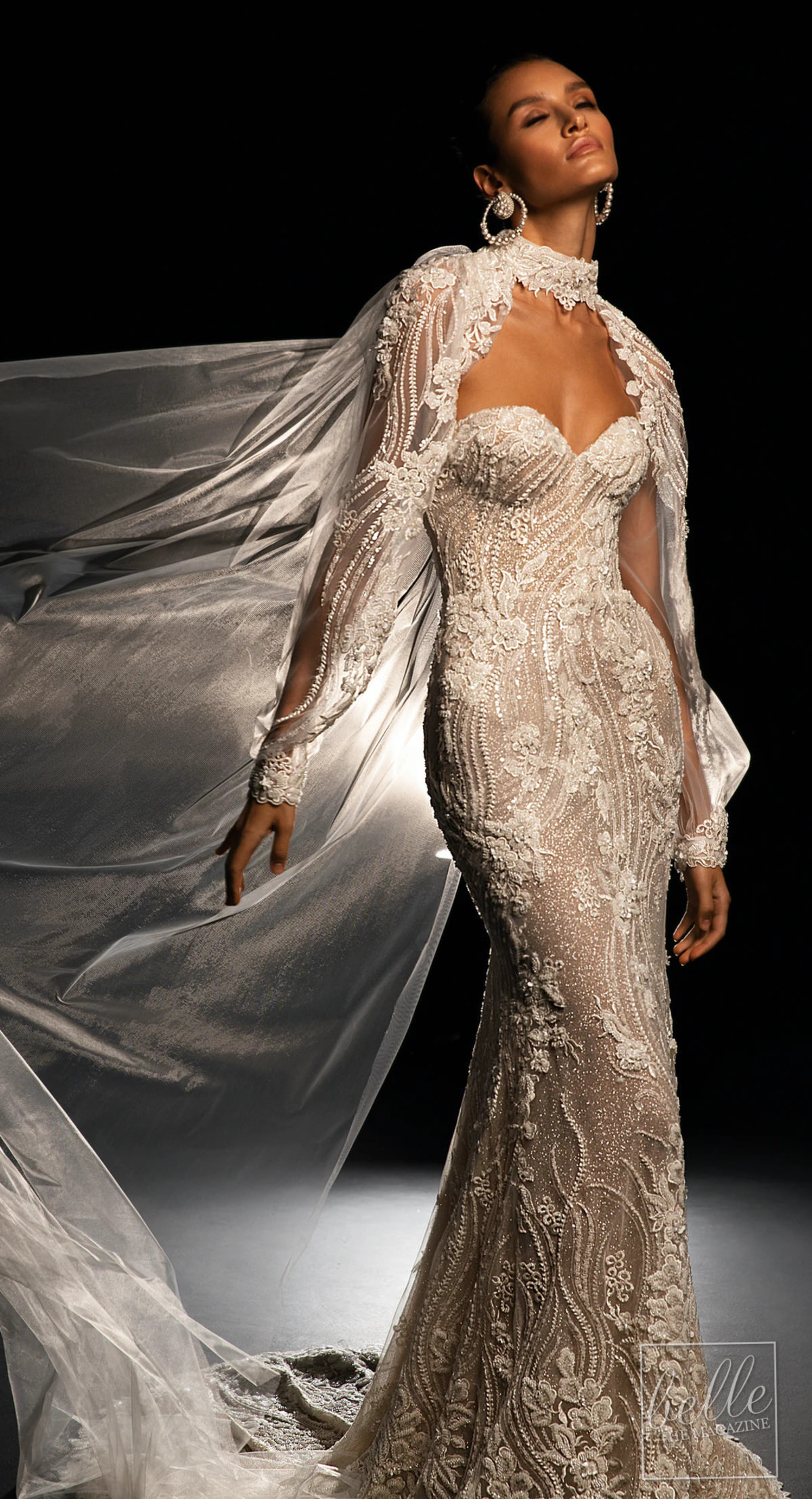 Wedding dress trends 2021 - Capes- WONA WRAP Haidi
