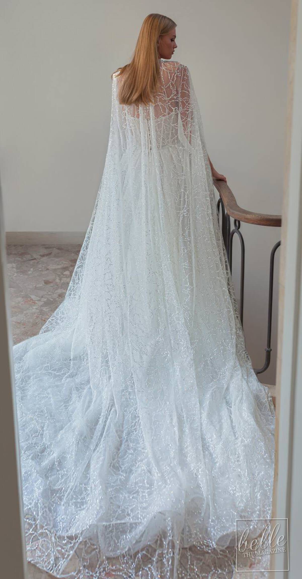 Wedding dress trends 2021 - Capes- MIMOSA BY JULIE VINO 2021