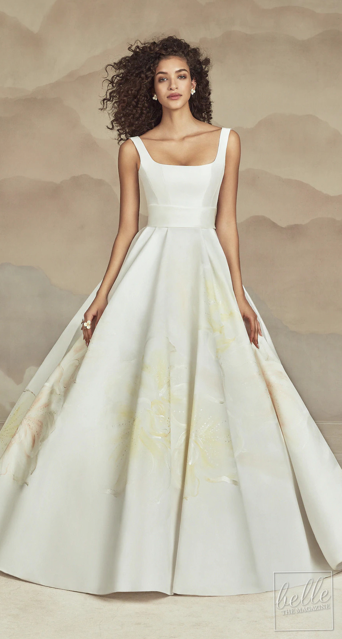 Wedding dress trends 2021 - Florals - Ines Di Santo AINE