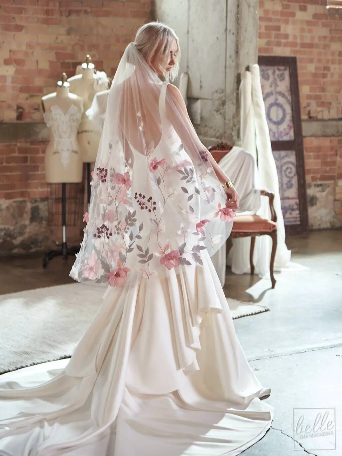 Wedding dress trends 2021 - Florals - Sottero and Midgley - Kitara