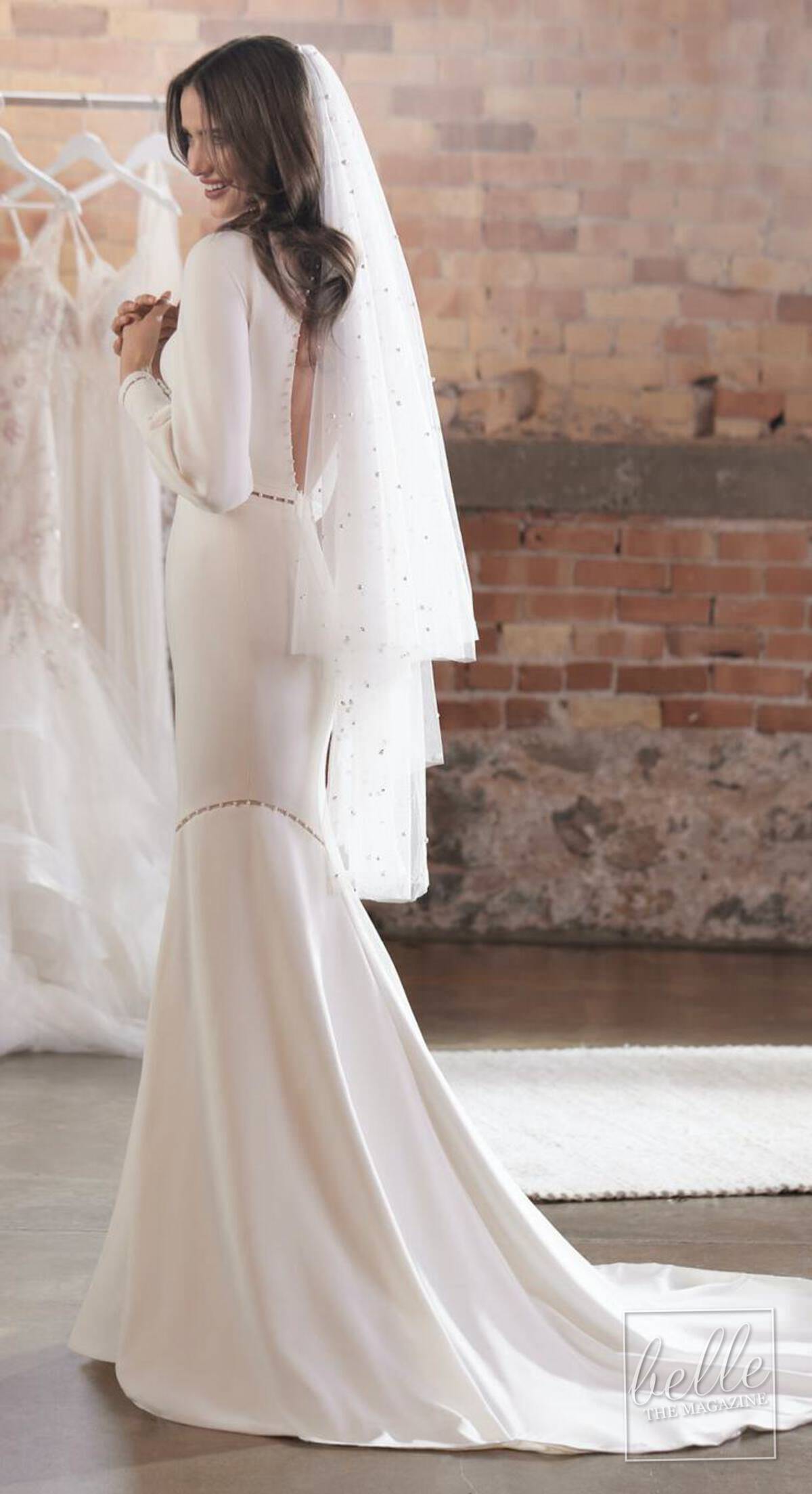 Wedding dress trends 2021 - Minimalist gown - Sottero and Midgley -Austin