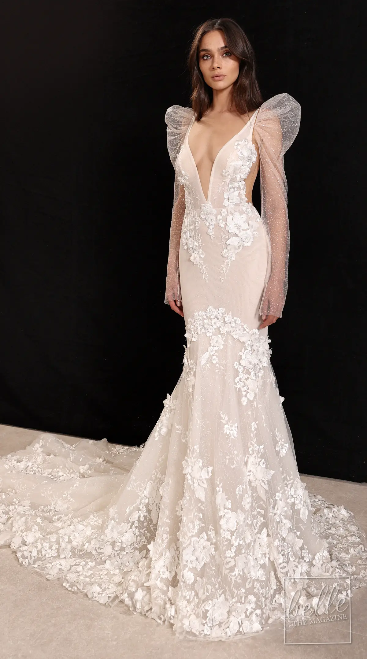 Wedding dress trends 2021 - Puff Sleeves - GALIA LAHAV Faye