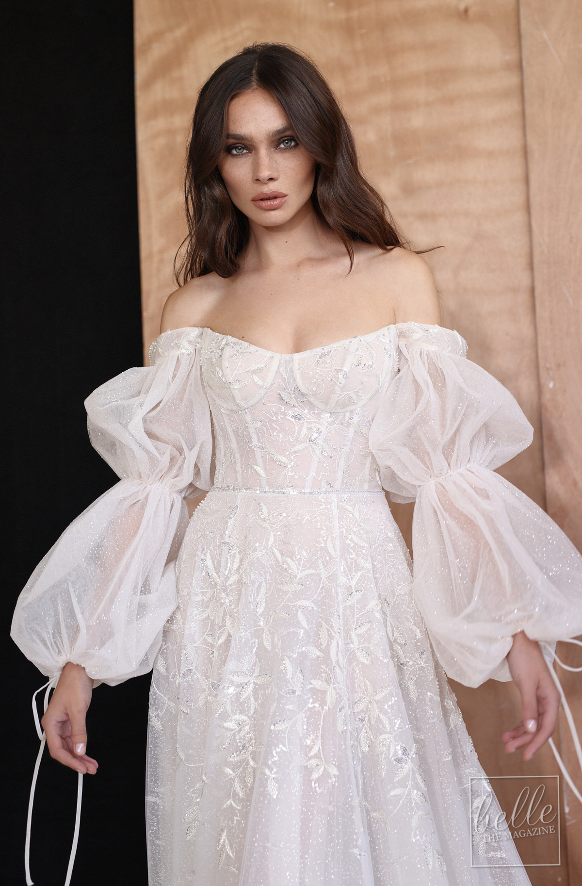 Wedding dress trends 2021 - Puff Sleeves - GALIA LAHAV Mel