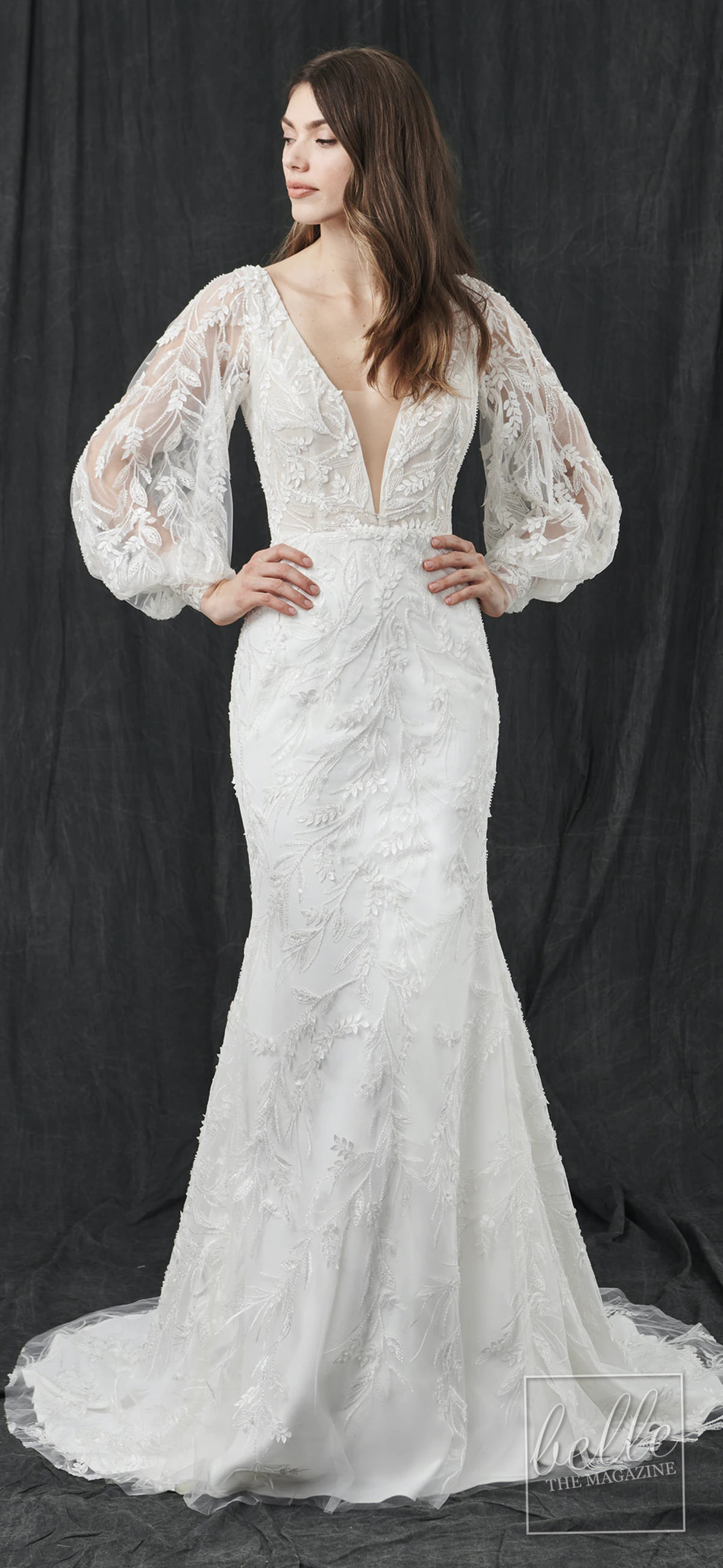 Wedding dress trends 2021 - Puff Sleeves - KELLY FAETANINI Redux Ren