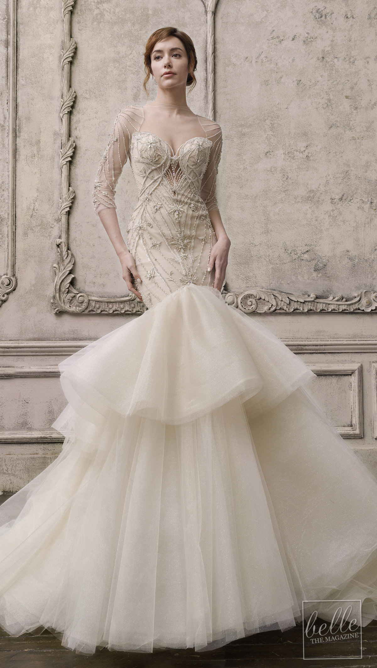 Wedding dress trends 2021 - Ruffles - THE ATELIER COUTURE BY PROFESSOR JIMMY CHOO