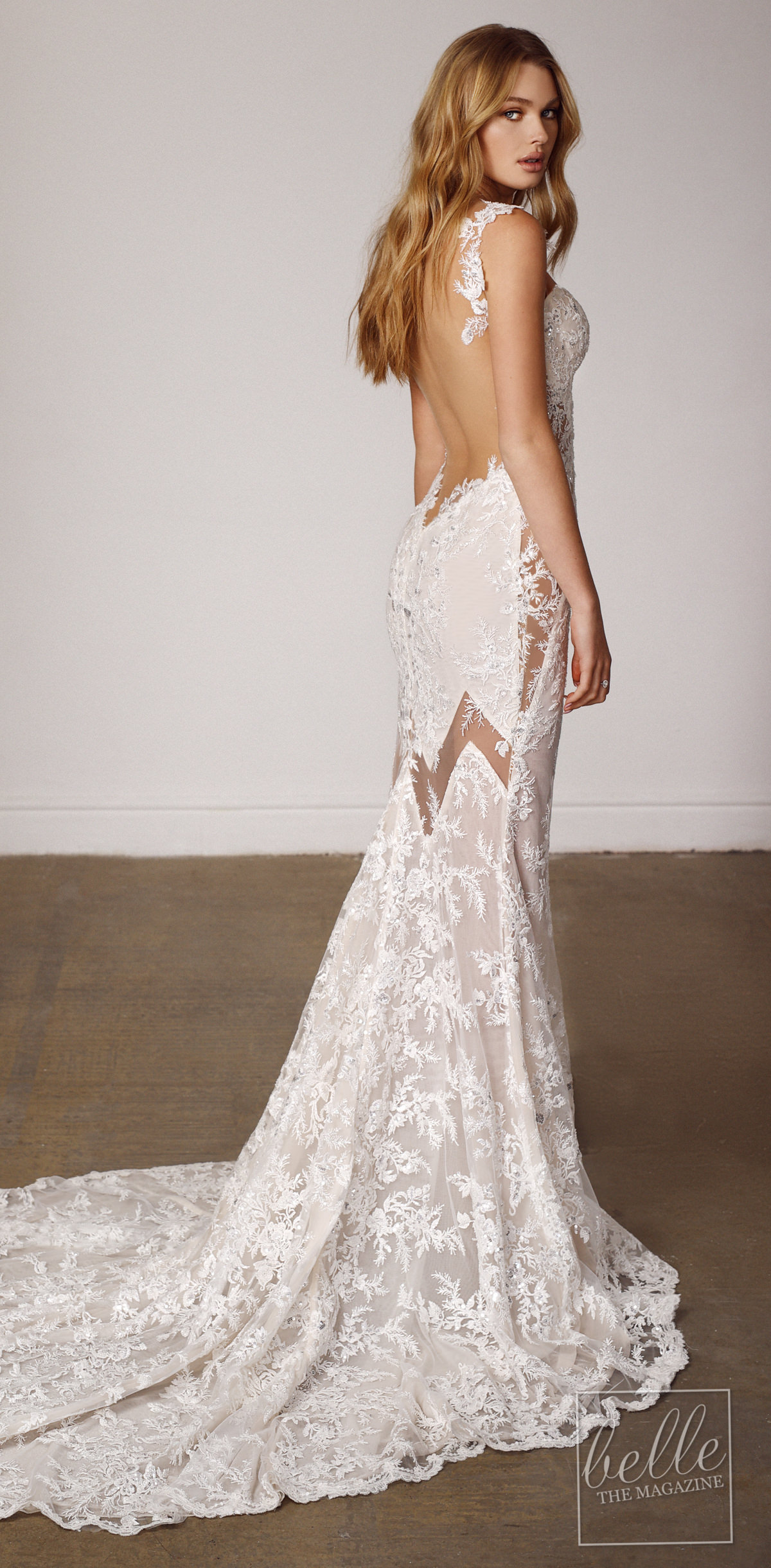 Open back Sexy bridal gown by Galia Lahav