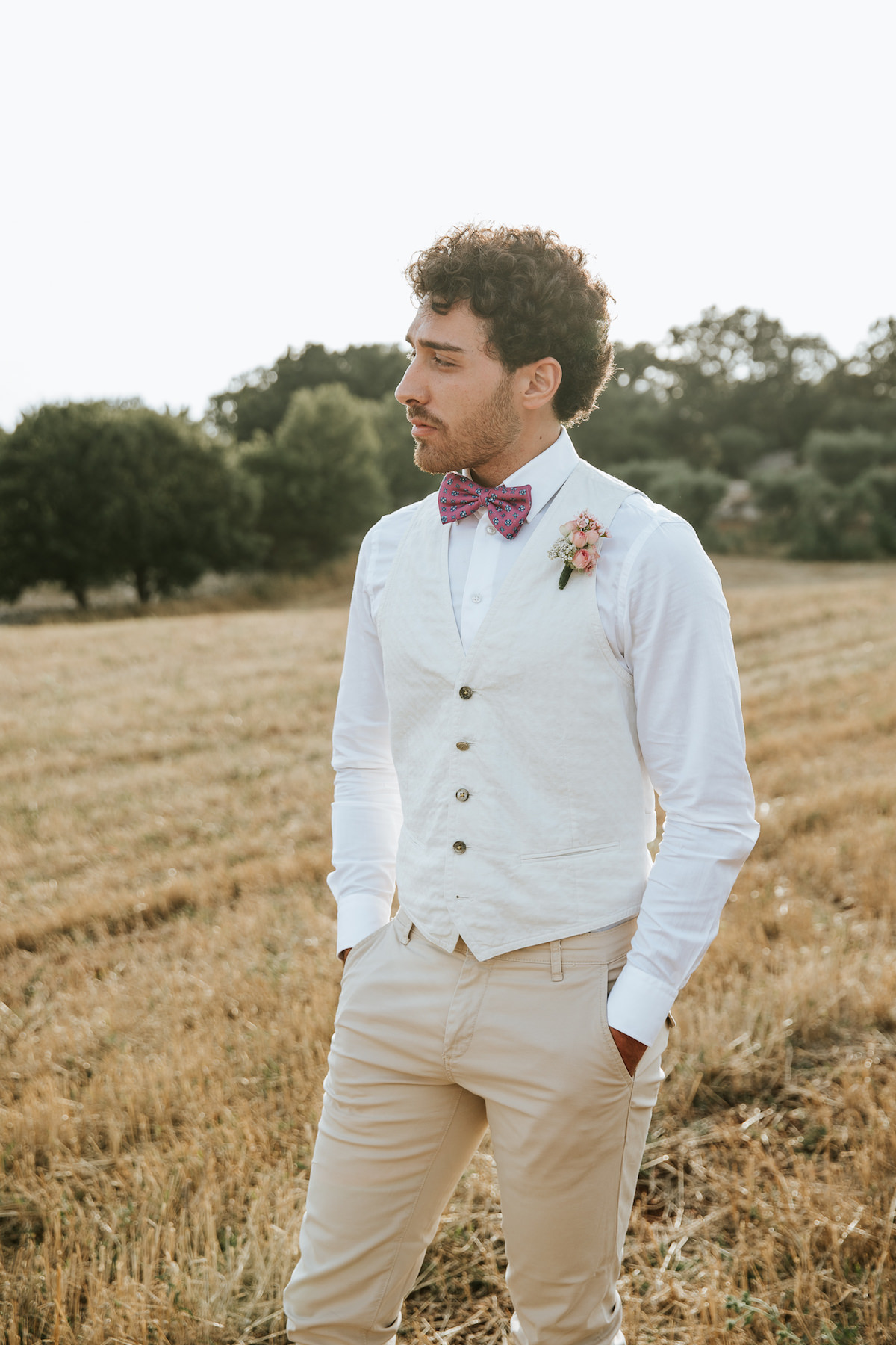 Groom look for summer wedding – Antonio Lucá Photographer