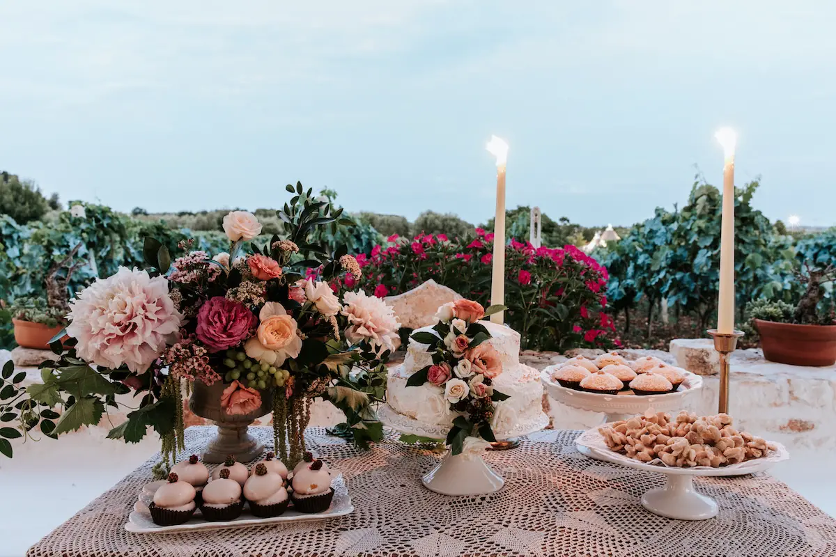 Italy inspired wedding dessert table – Antonio Lucá Photographer