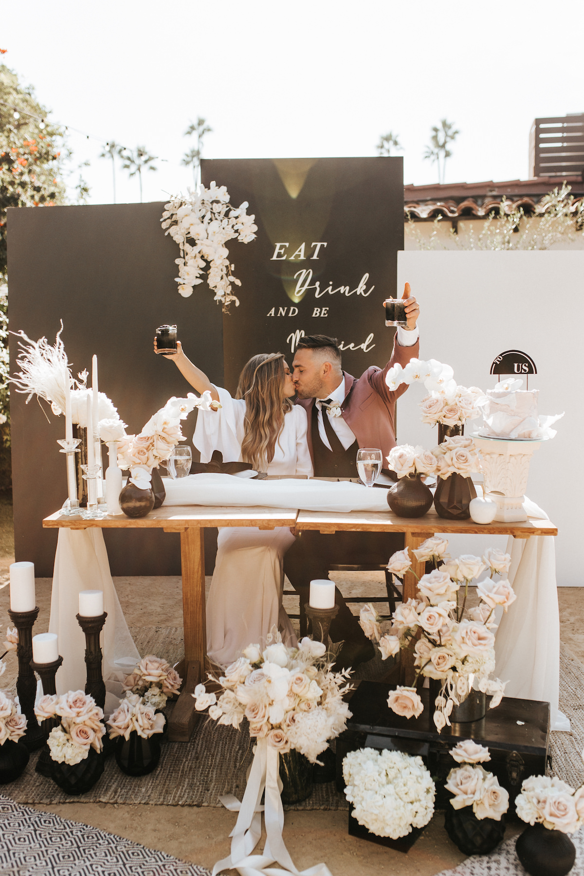 Modern black and outlet white wedding