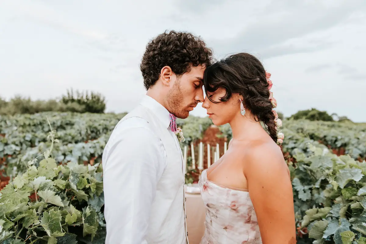 Vineyard Elopement wedding photo – Antonio Lucá Photographer