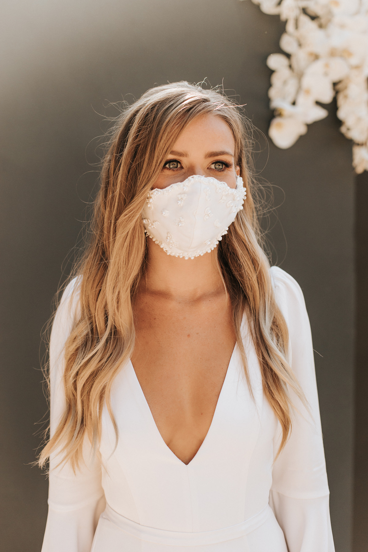 Wedding mask for bride - Sydney Bliss Photography