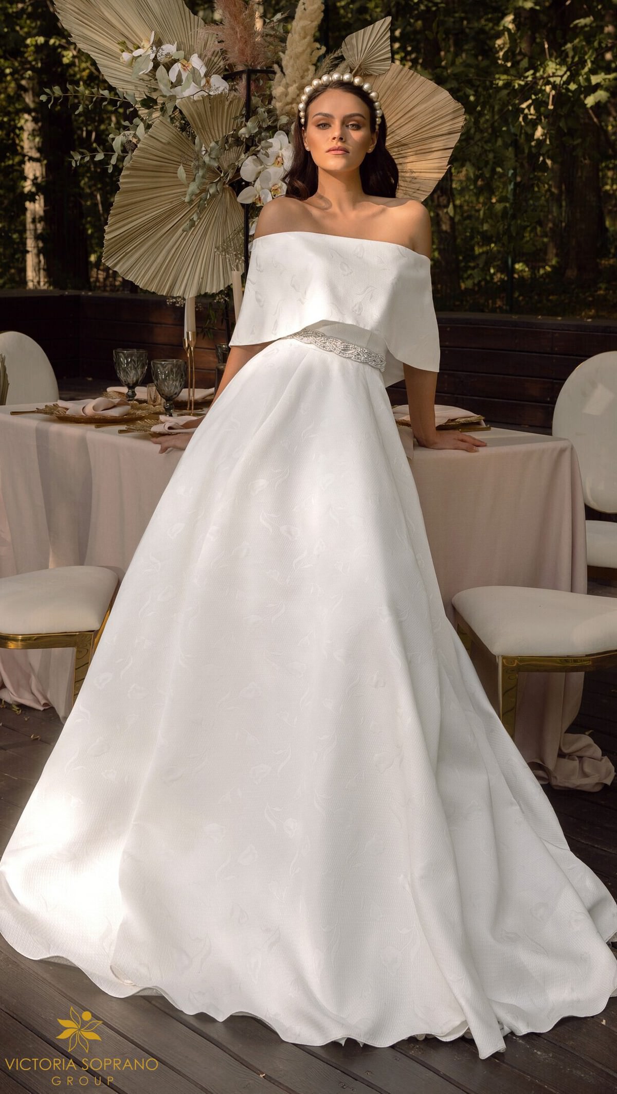 Vintage Wedding dress by Victoria Soprano 2022 Bridal Collection - 25920 Oliva