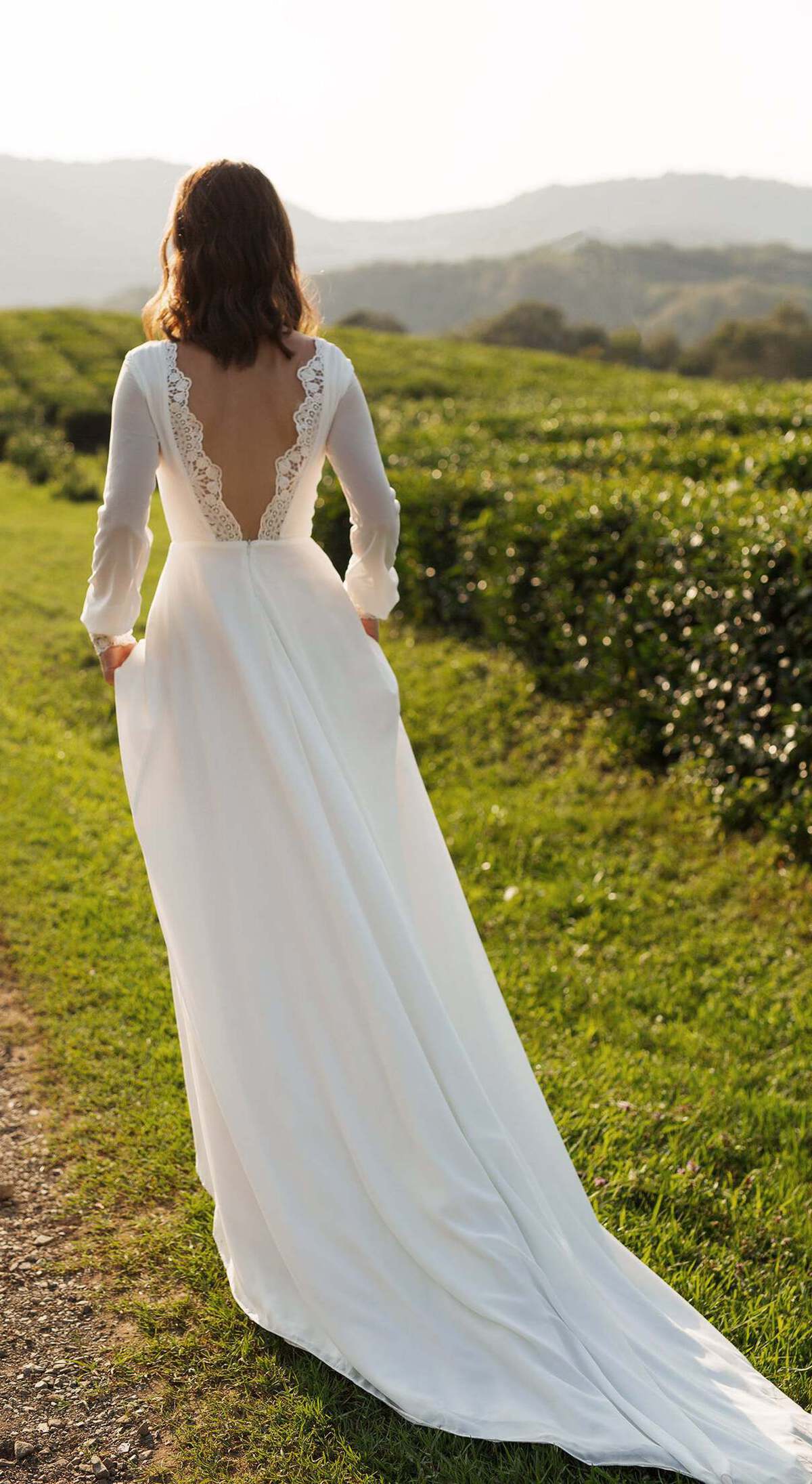 Simple Wedding Dresses by Mila Bridal - ANASTEISHA