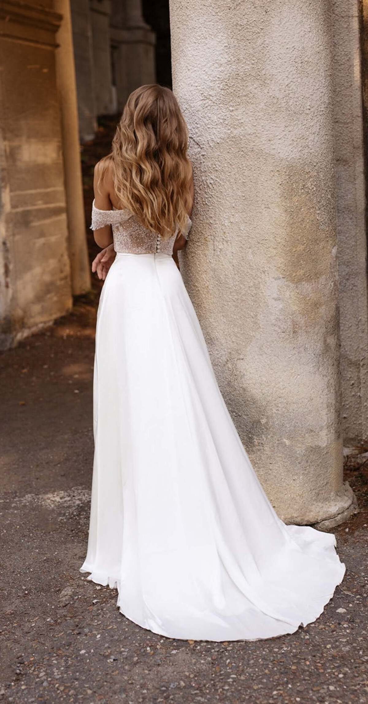 Simple Wedding Dresses by Mila Bridal - Lola