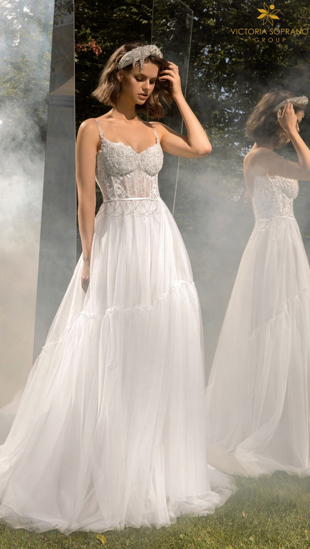 Vinatge Wedding dress by Victoria Soprano 2022 Bridal Collection
