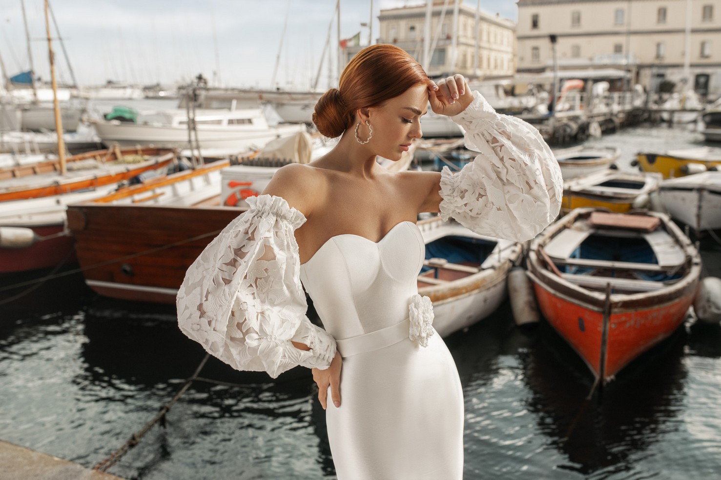 vintage mermaid wedding dresses