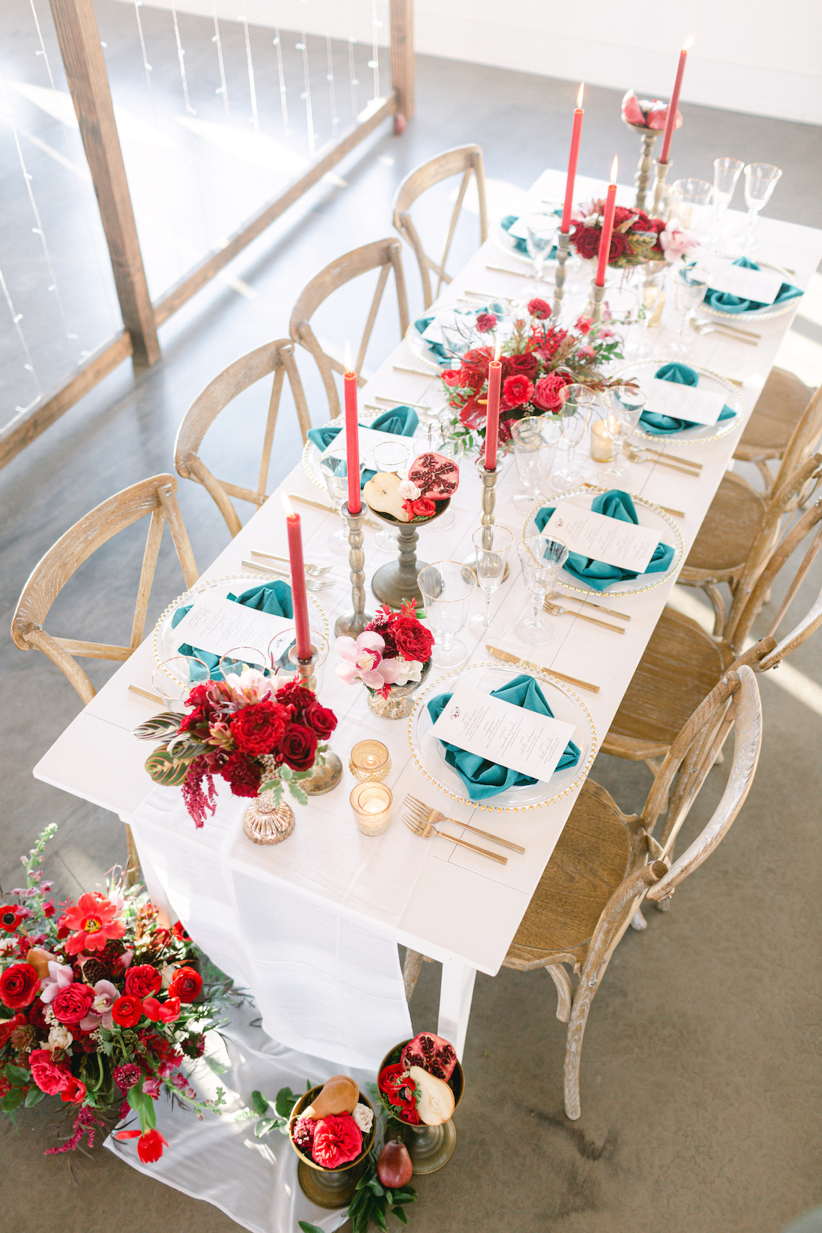 Winter wedding table decor - 5th Fine Art Photography