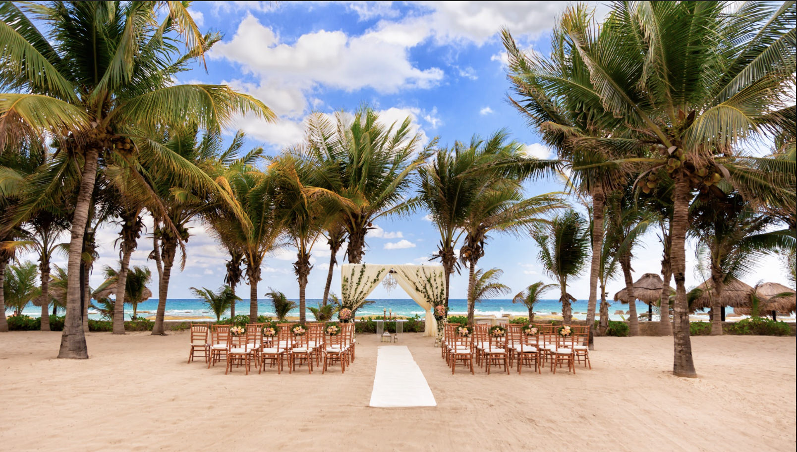 Destination Wedding Playa Del Carmen - El Dorado Resorts fuentes beach