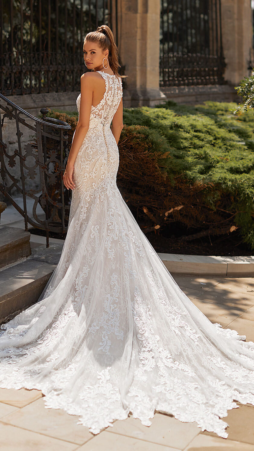 Designer Wedding Dresses by Moonlight Couture 2022 Bridal Collection - H1489