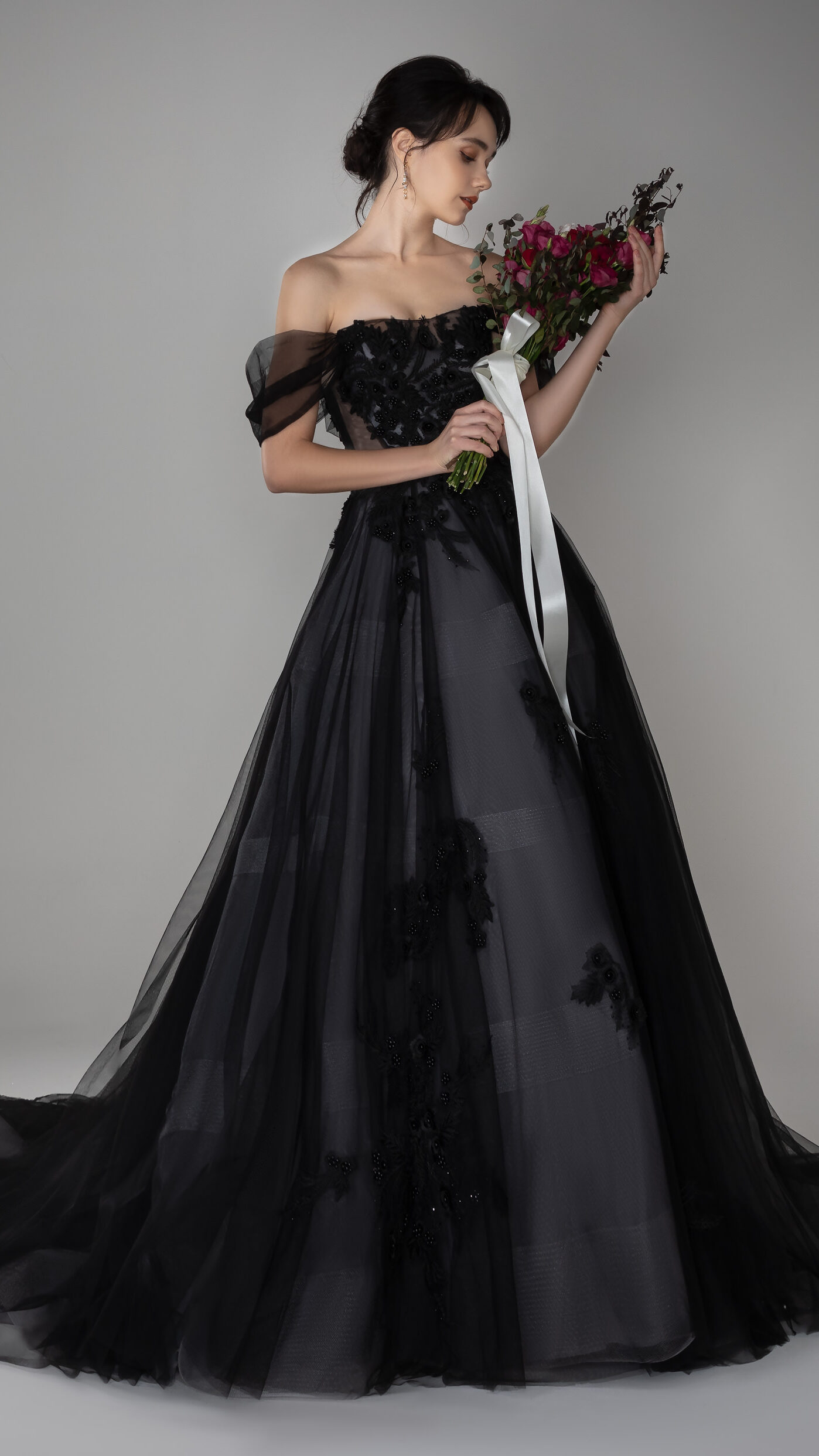 Black Wedding Dresses by Cocomelody 2022 -CW2502 | MILENA
