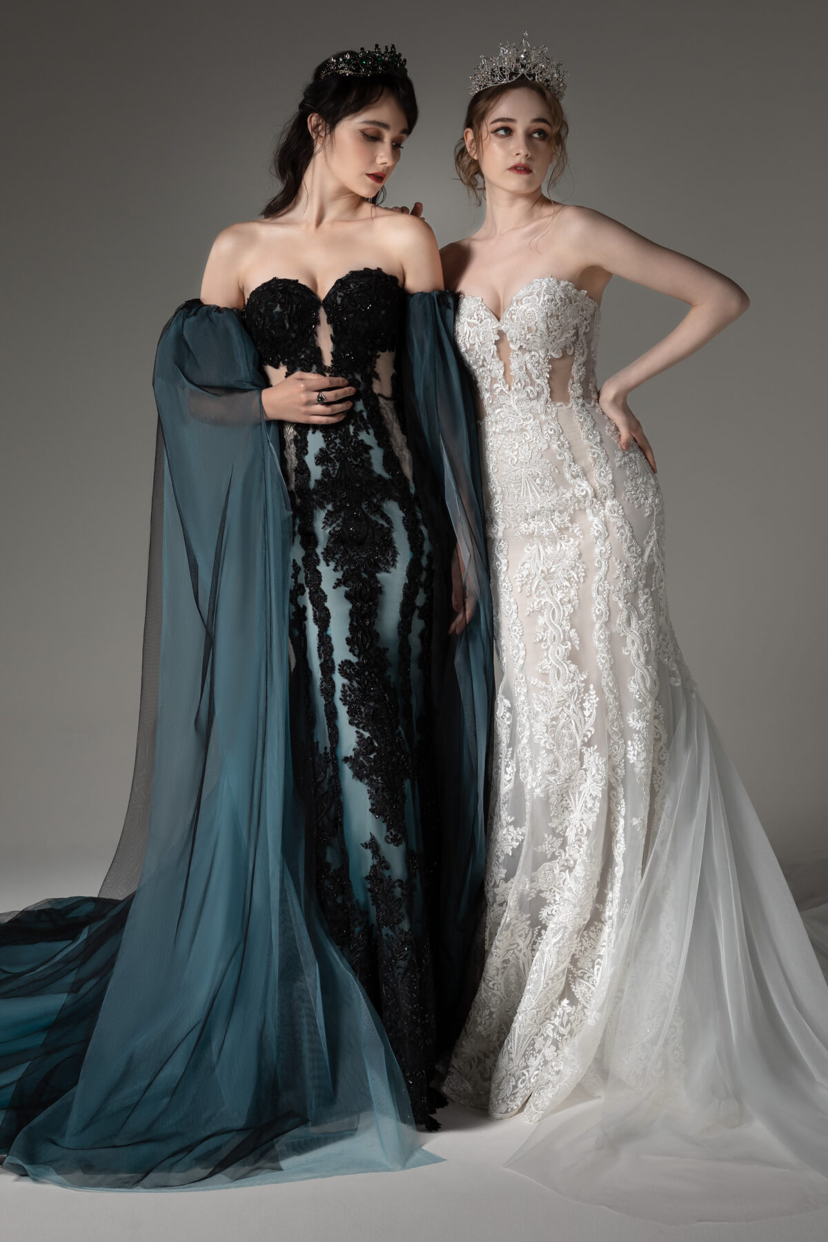 Colored Wedding Dresses by Cocomelody 2022 - CW2504 | MARIANA + CW2505 | ELLIS