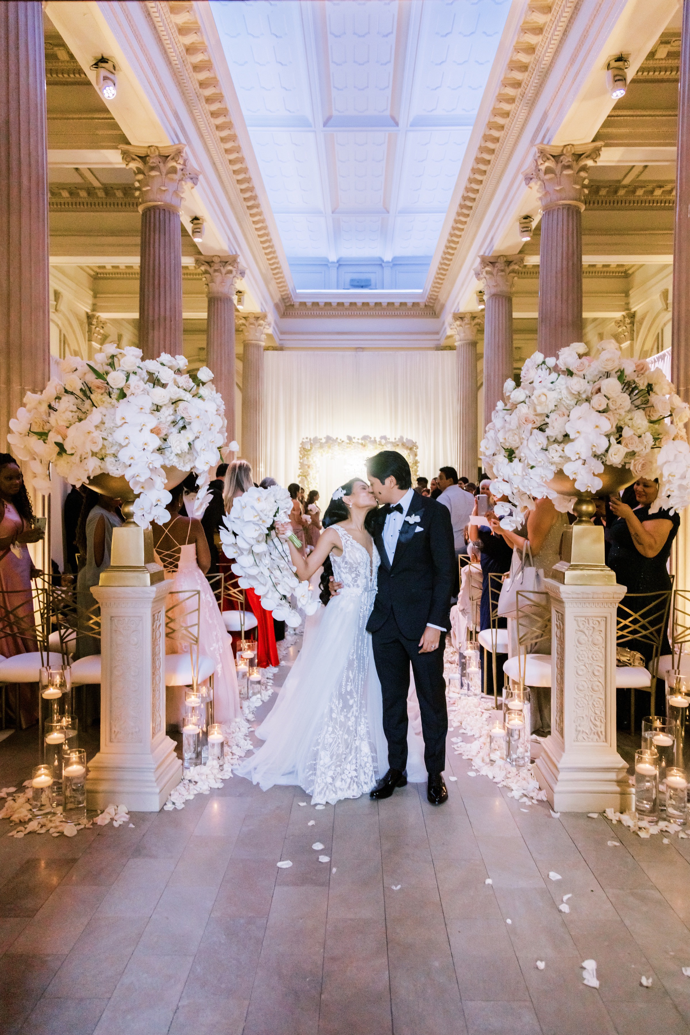 Luxury Ballroom Wedding Ceremony - Photography: Brooke Images