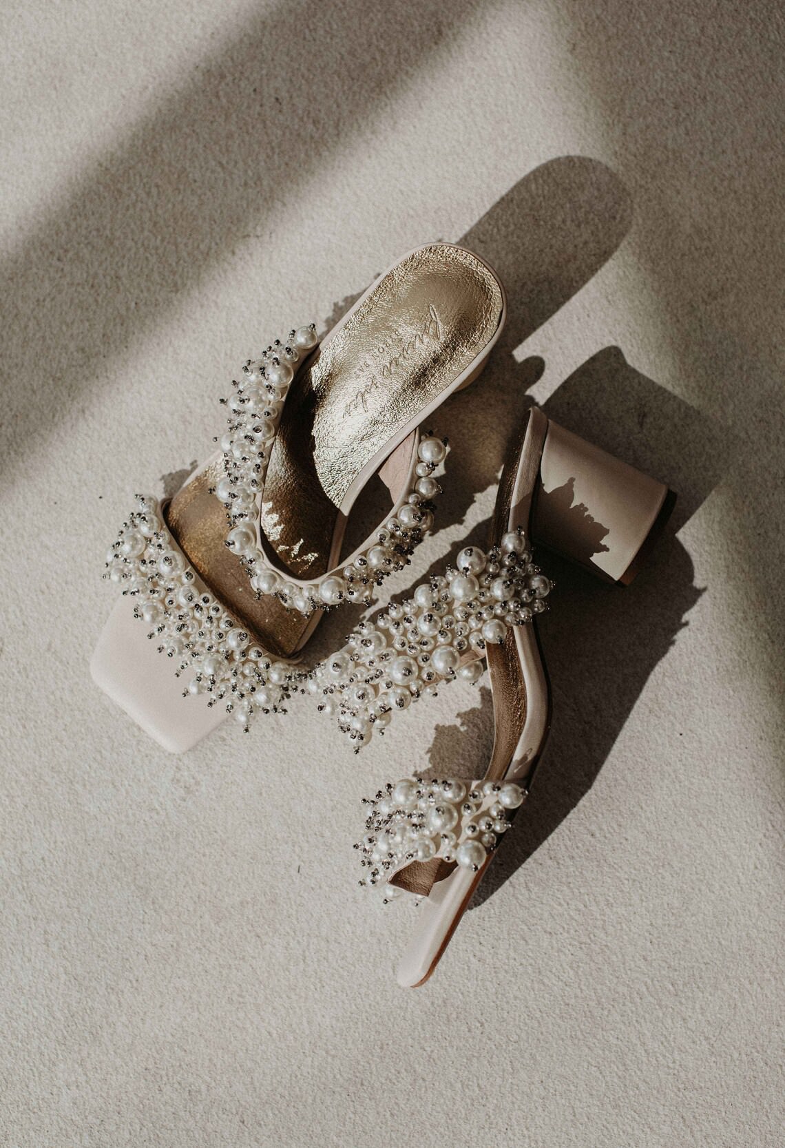 2022 Wedding Trend Pearl Bridal Shoes - ForeverSoles