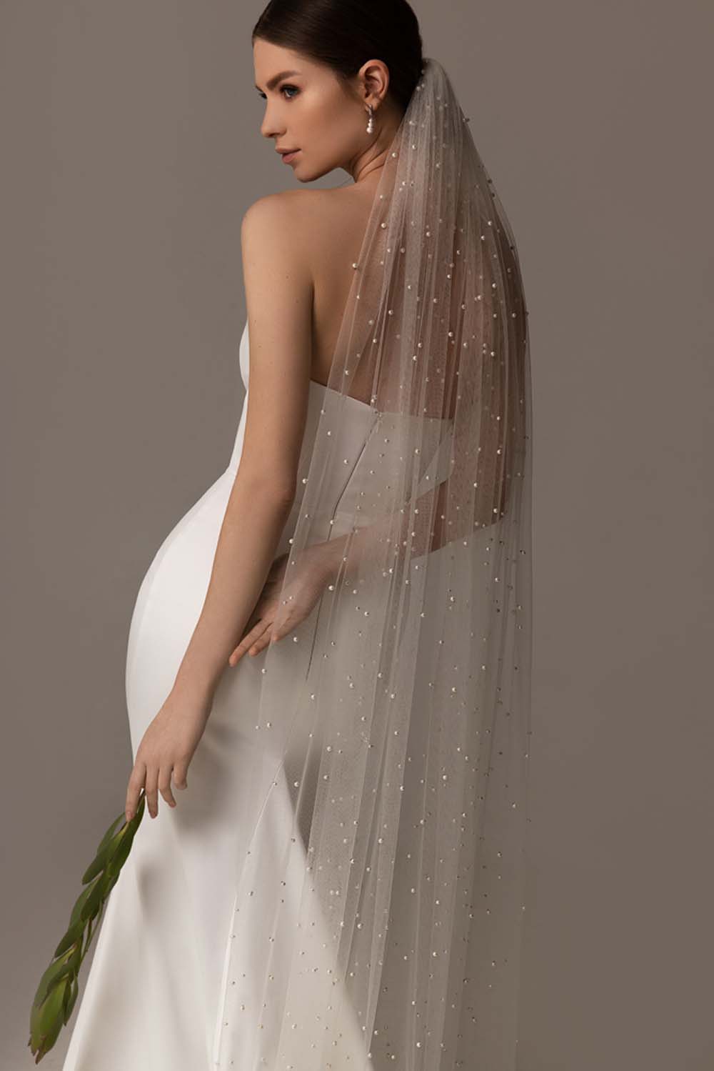 Pearl Wedding Veil - WONA Concept