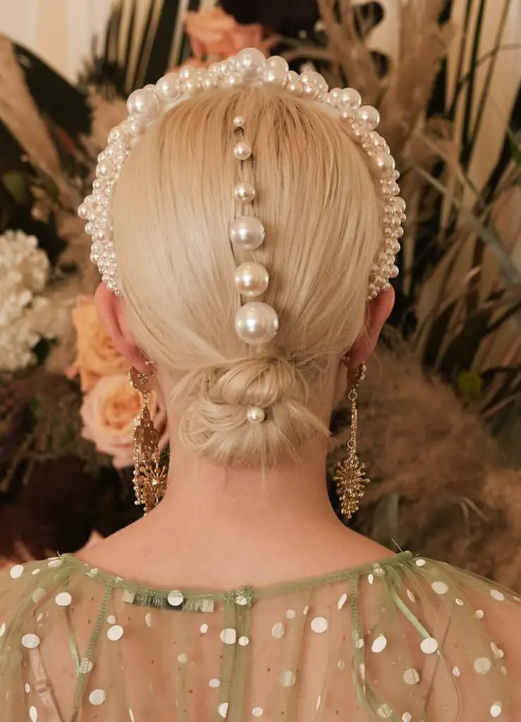 Pearl Wedding headband - Victoria Percival