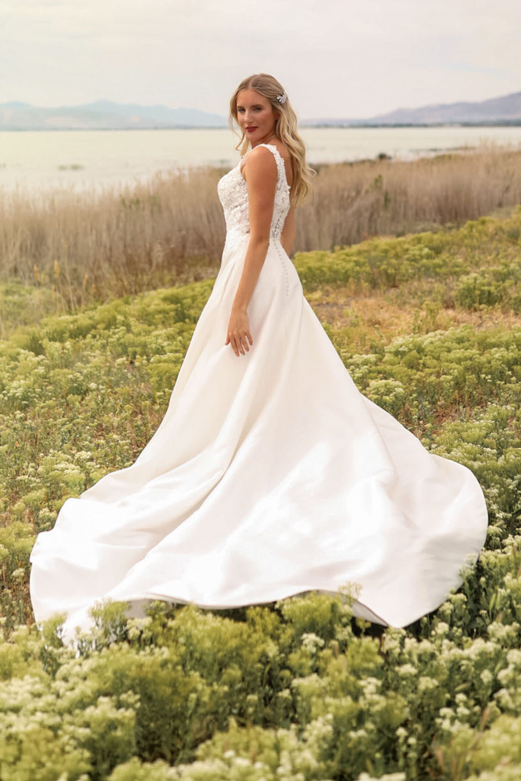 A-line Wedding Dress by Stella York Spring 2021 Style 7216