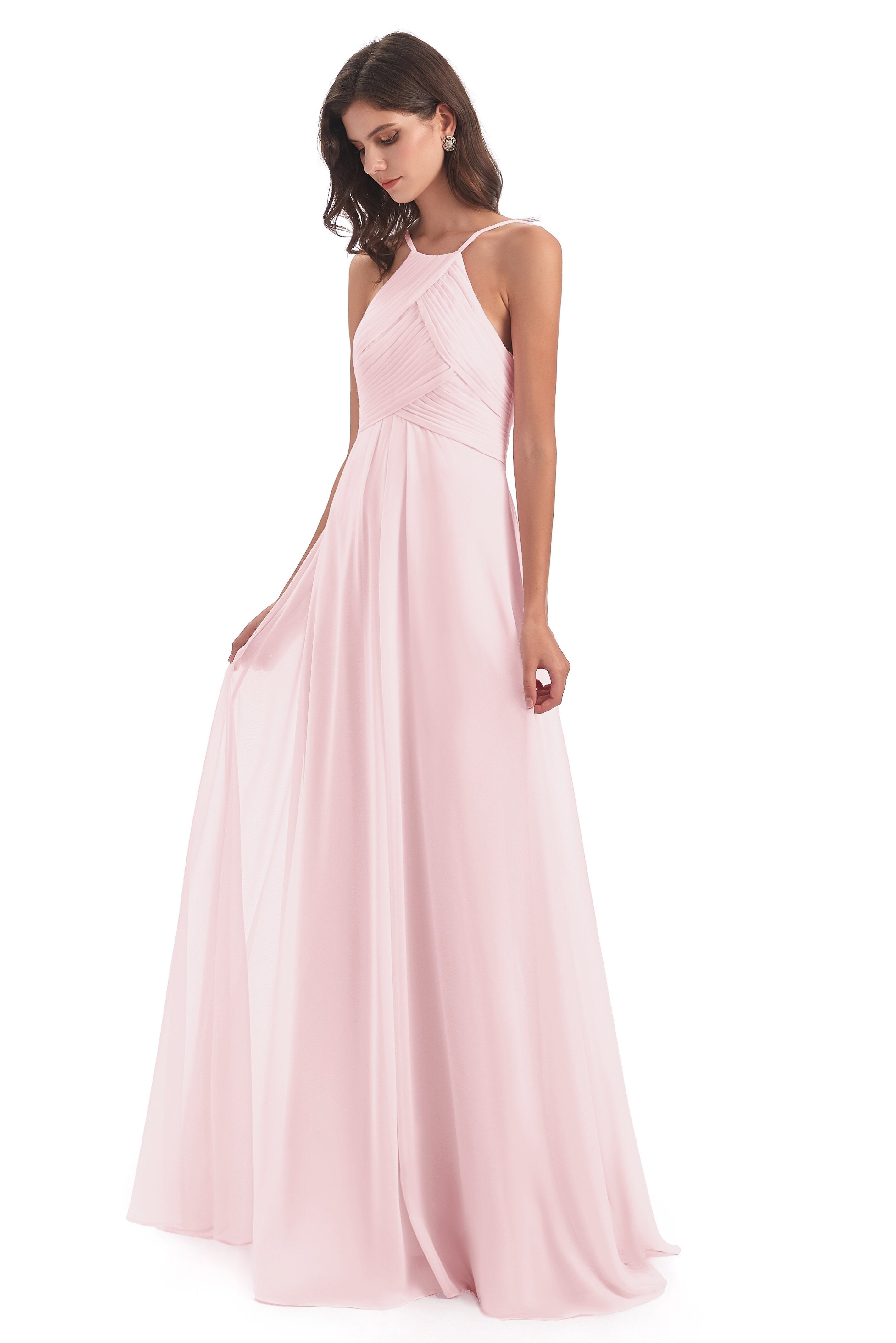Blushing Pink-bridesmaid dresses by Cicinia
