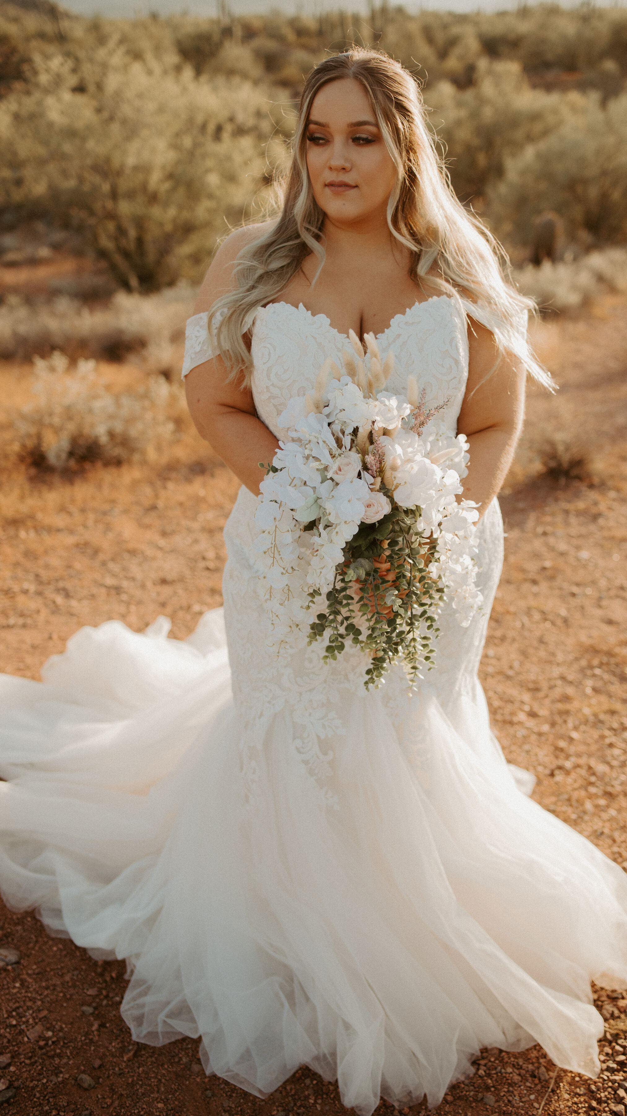 Romantic plus size mermaid Wedding Dress by Stella York Spring 2021 Style 7431