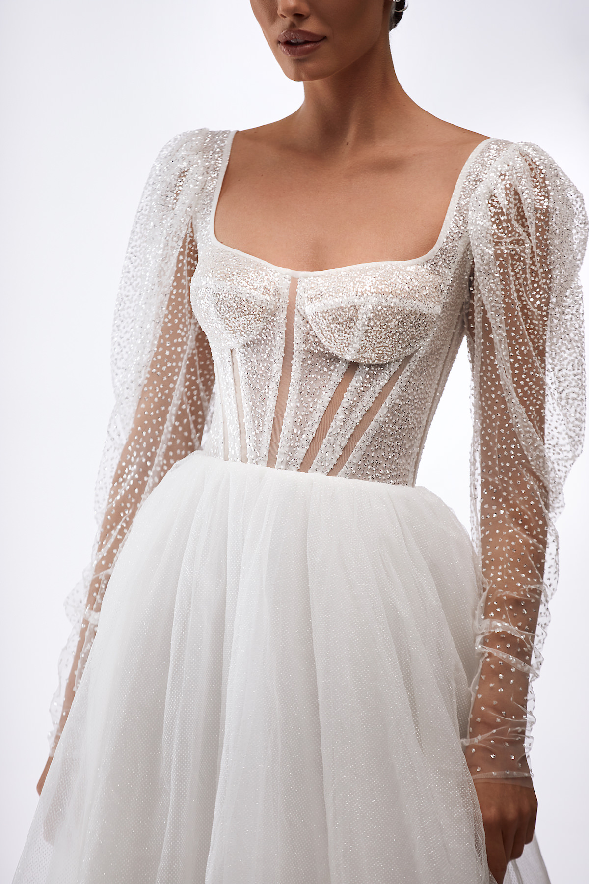 2022 Wedding Dress Trends by Milla Nova - Gabi White Lace