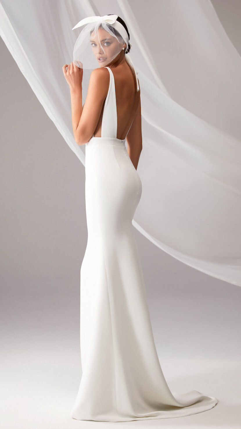 Ariana Grande Wedding Dress by Milla Nova - Levi White Lace