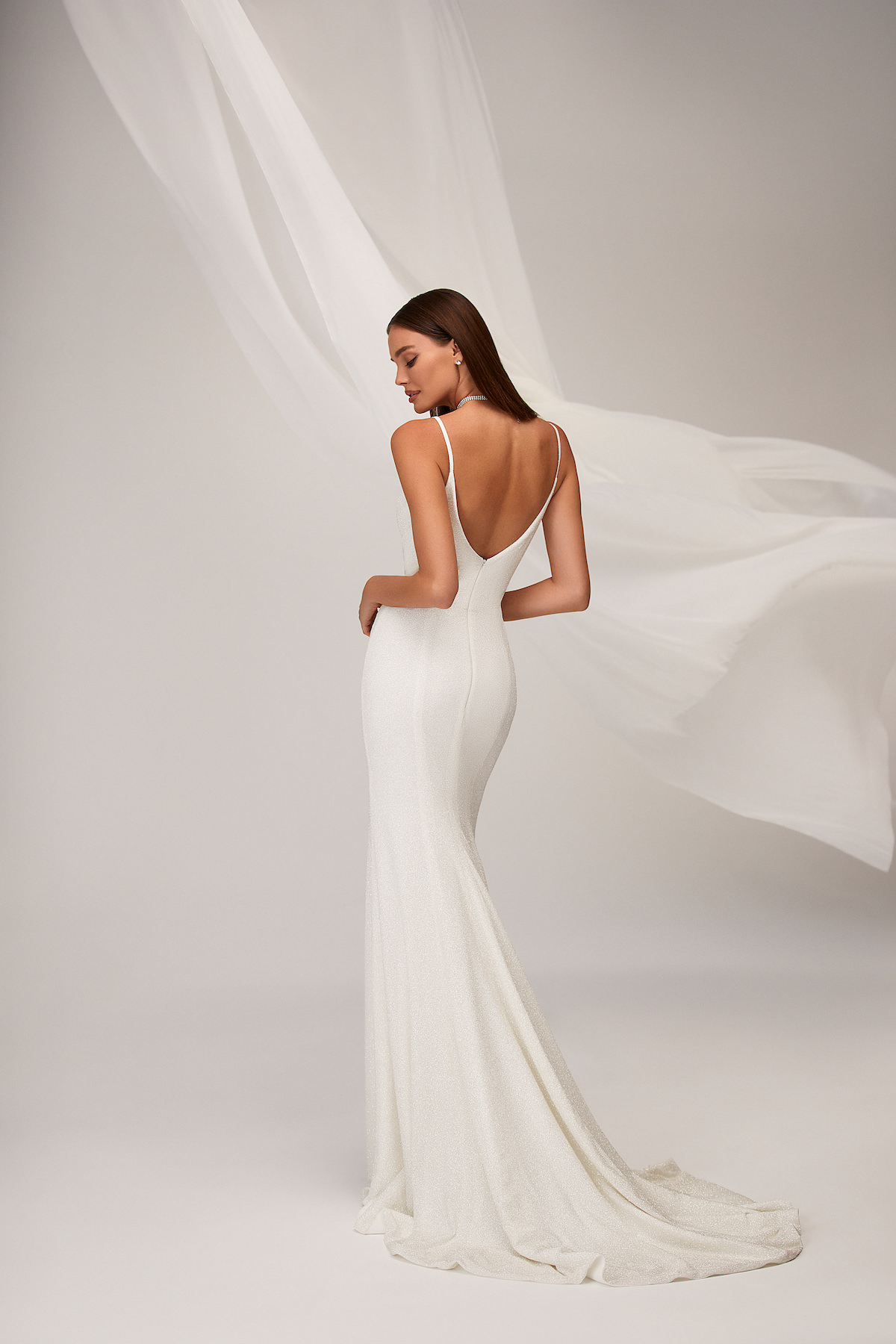 Ariana Grande Wedding Dresses by Milla Nova - Phoebe White Lace
