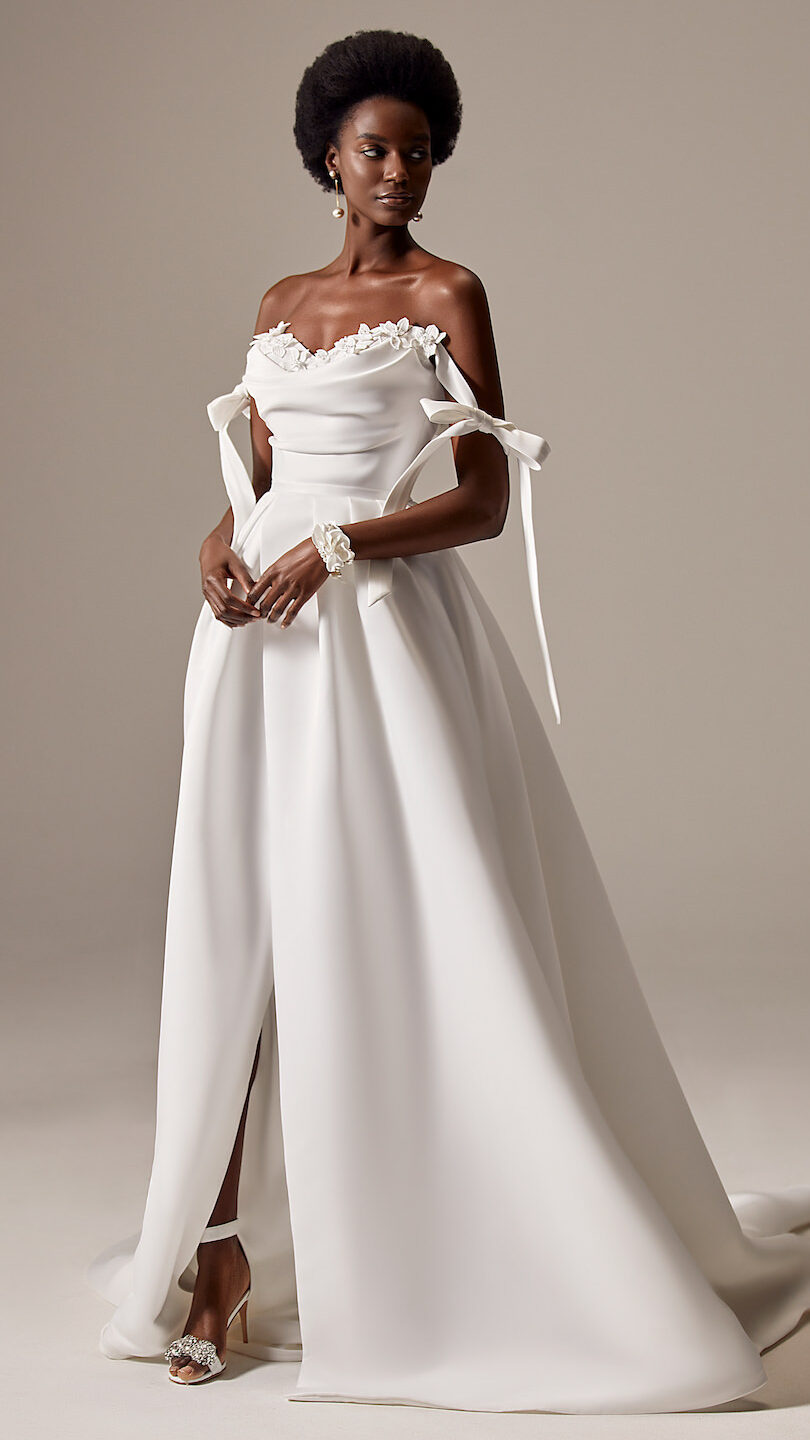 Ball Gown Wedding Dress by Milla Nova - Lima white lace