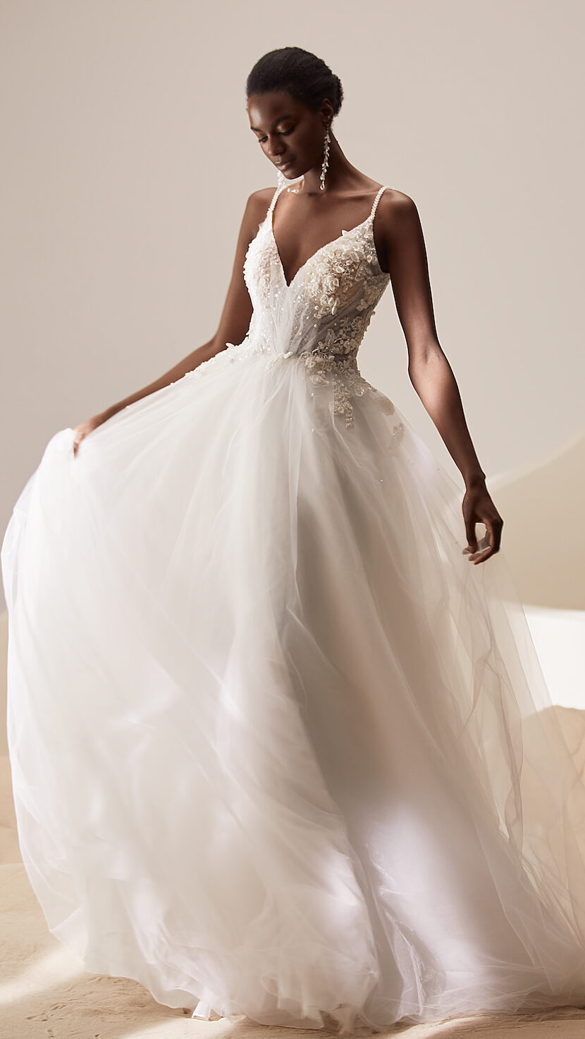 Elegant Wedding Dresses by Milla Nova - Valerie white lace