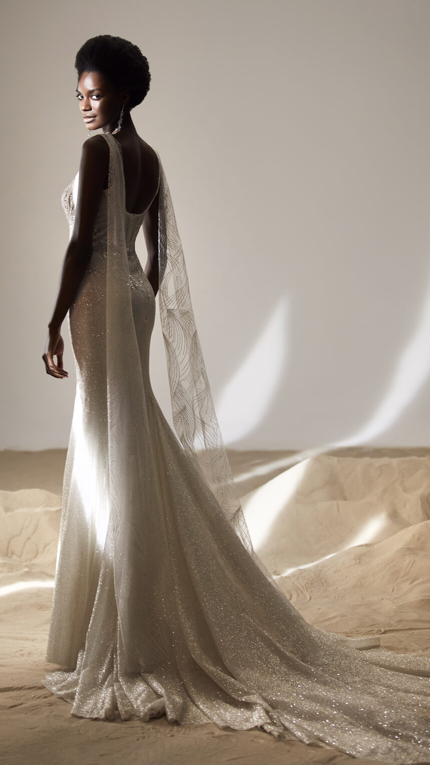 Elegant mermaid Wedding Dress by Milla Nova - Messi white lace