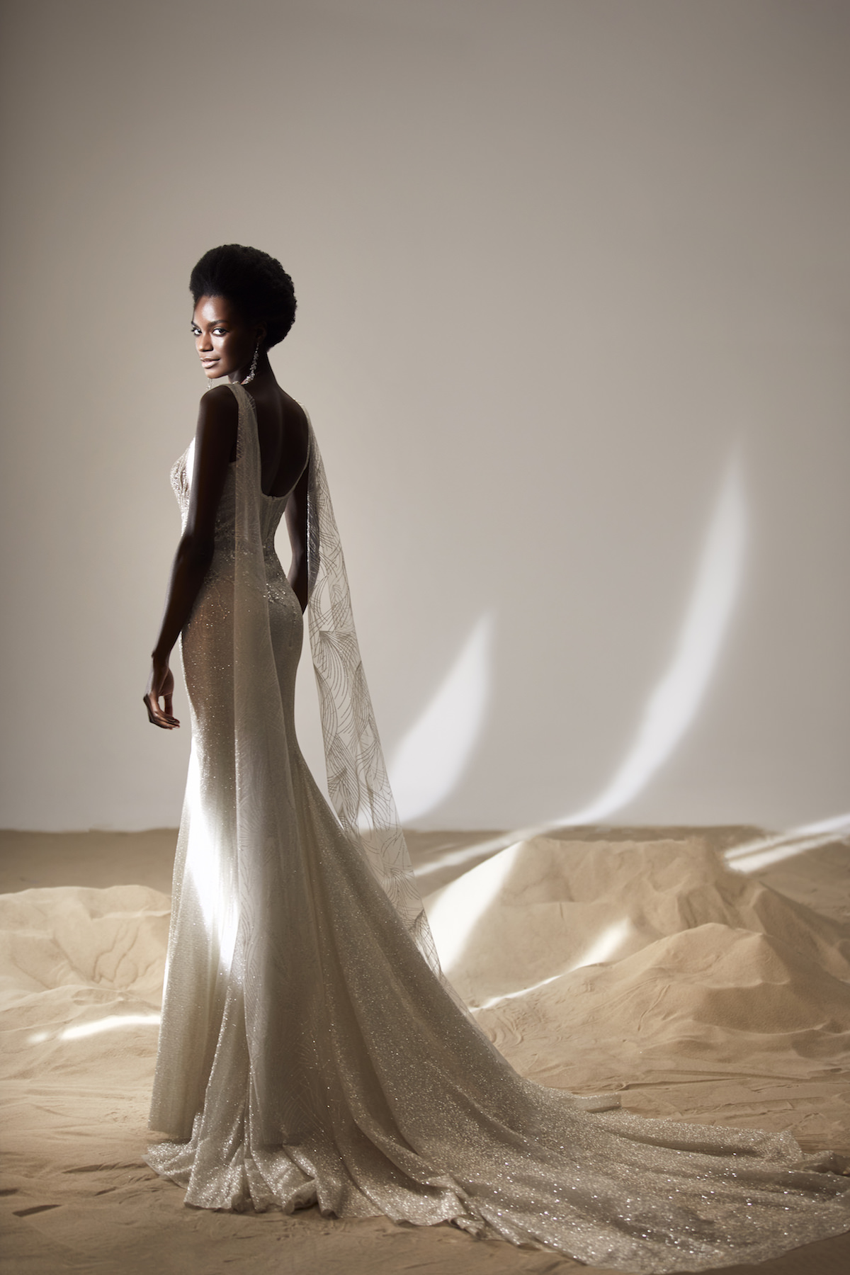 Elegant mermaid Wedding Dress by Milla Nova - Messi white lace