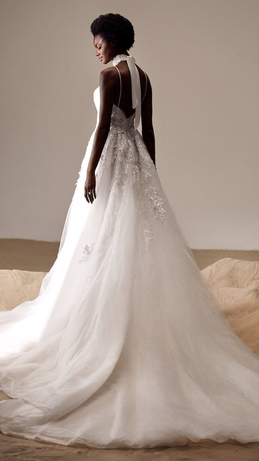 Elegant princess Wedding Dress by Milla Nova - Milena white lace