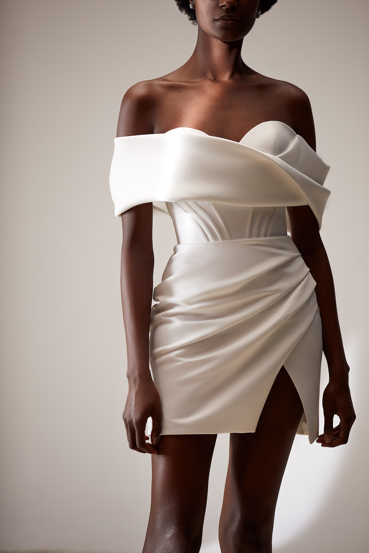 Elopement Wedding Dress by Milla Nova - Colette white lace