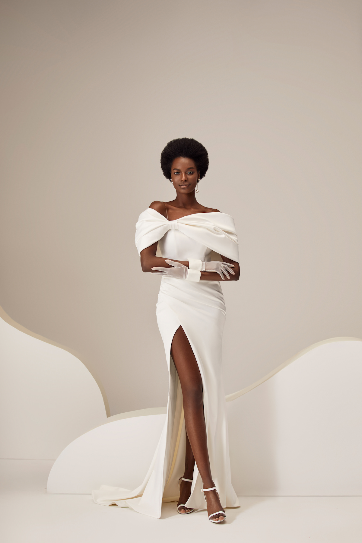 Modern Elegant Wedding Dress Trends 2022 by Milla Nova - Muse white lace